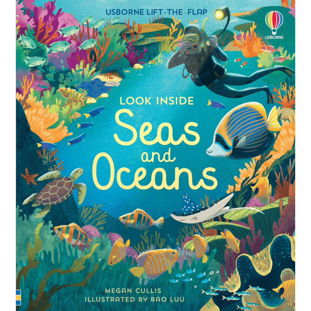 Carte pentru copii - Look Inside: Seas and Oceans