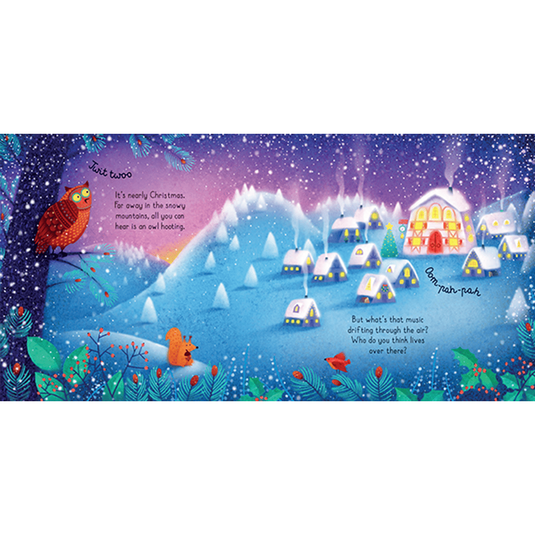 Carte cu sunete de Mos Craciun - Santa Sound Book