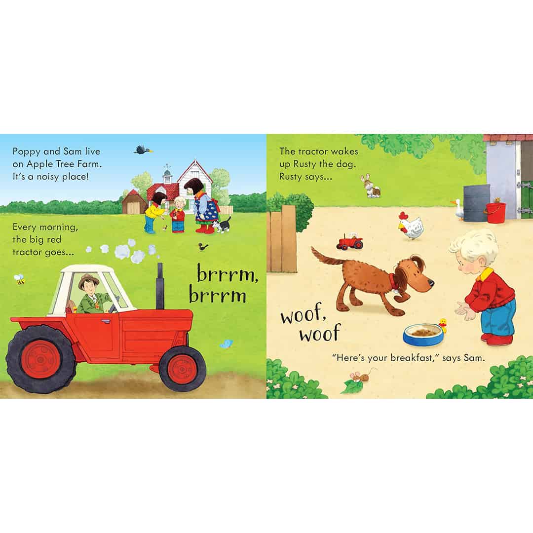 Poppy and Sam’s Animal Sounds – Carte cu sunetele animalelor domestice