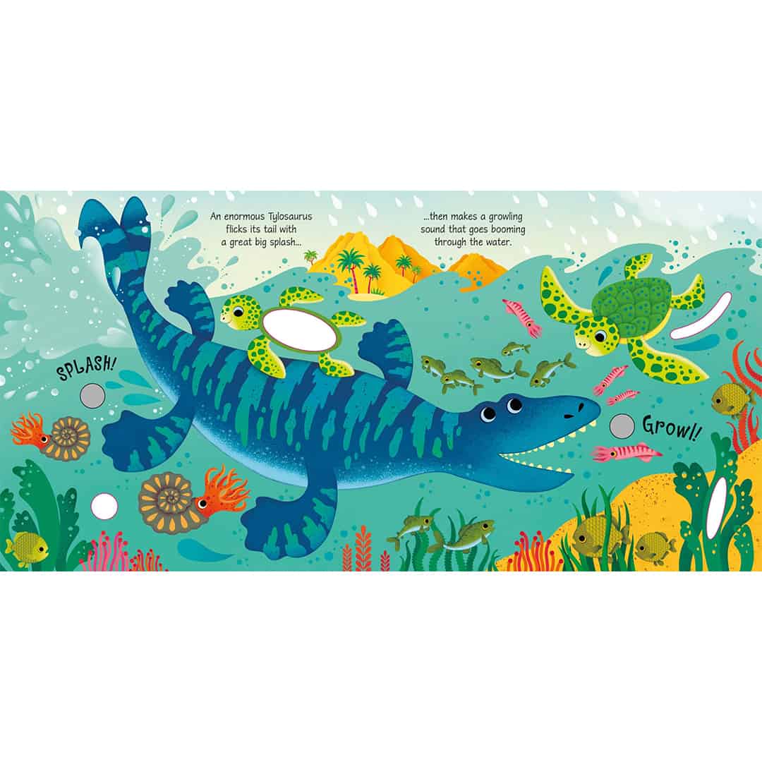 Dinosaur Sounds – Carte cu sunetele dinozaurilor
