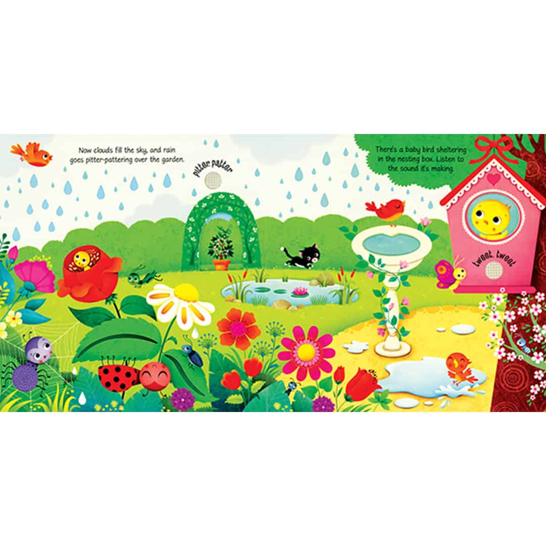 Resigilat - Carte pentru copii - Garden Sounds – Carte cu sunetele din gradina