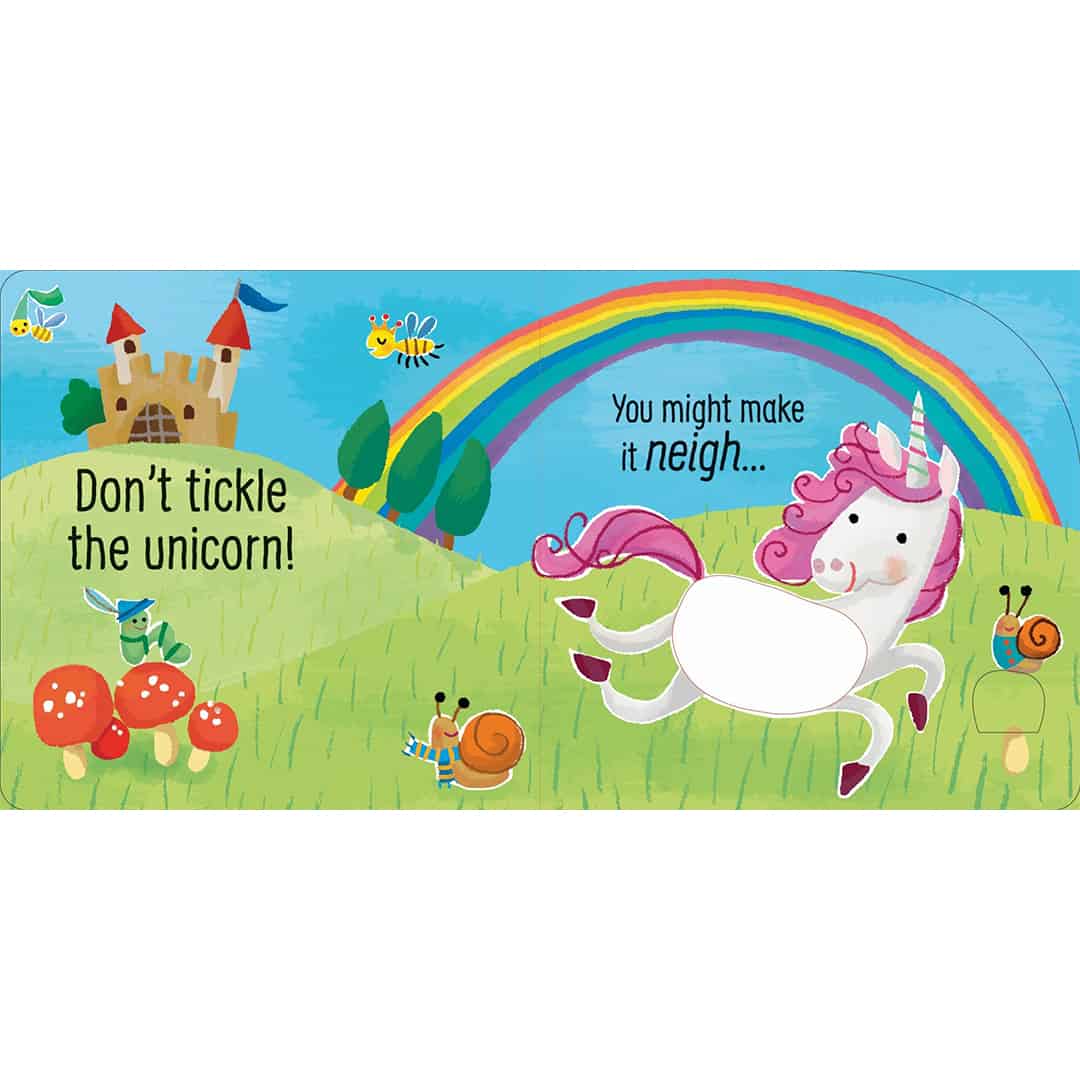 Don't tickle the unicorn! – Carte senzoriala cu sunetele unicornilor