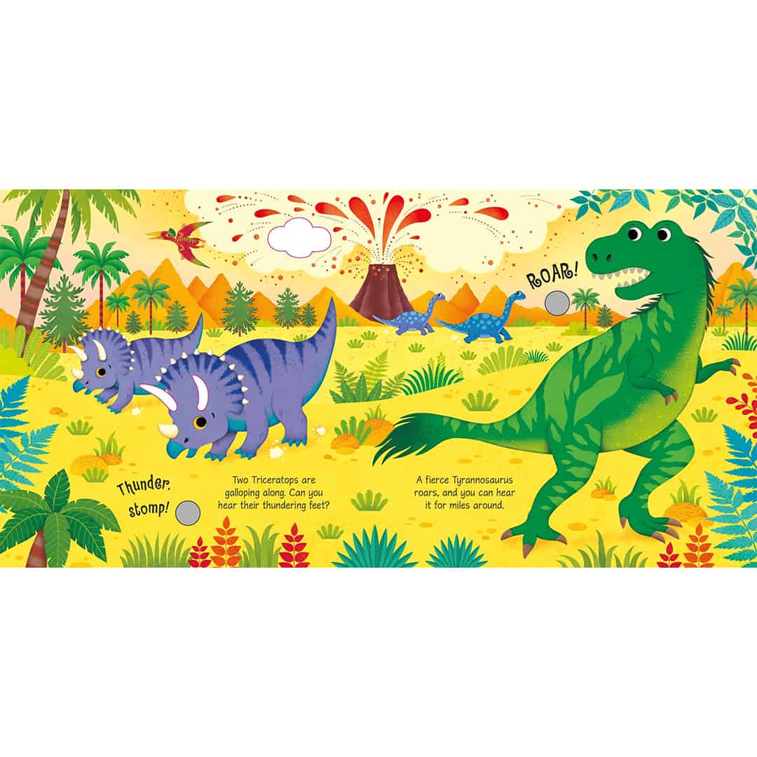 Dinosaur Sounds – Carte cu sunetele dinozaurilor