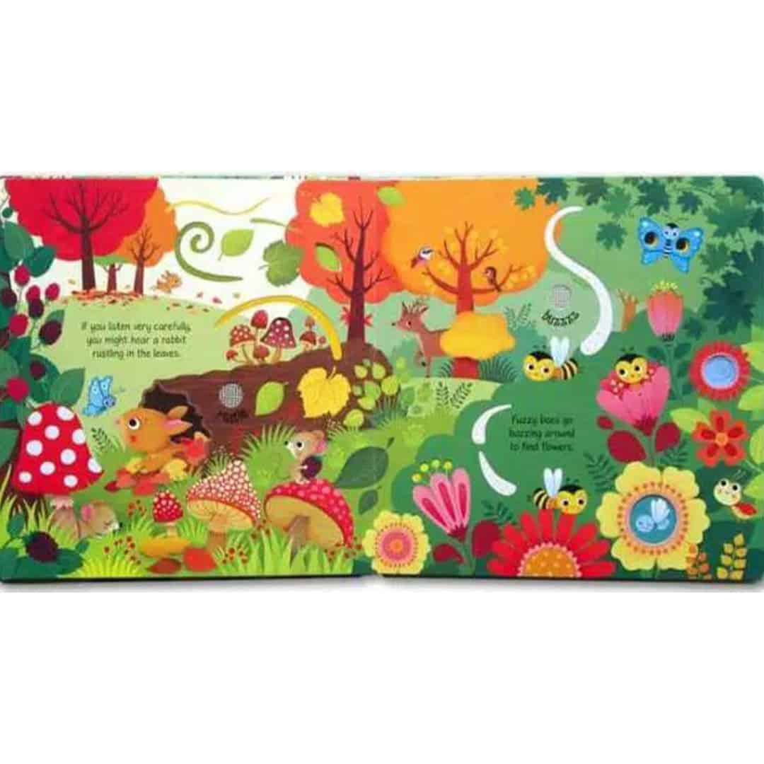 Carte pentru copii - Woodland Sounds – Cartea padurii