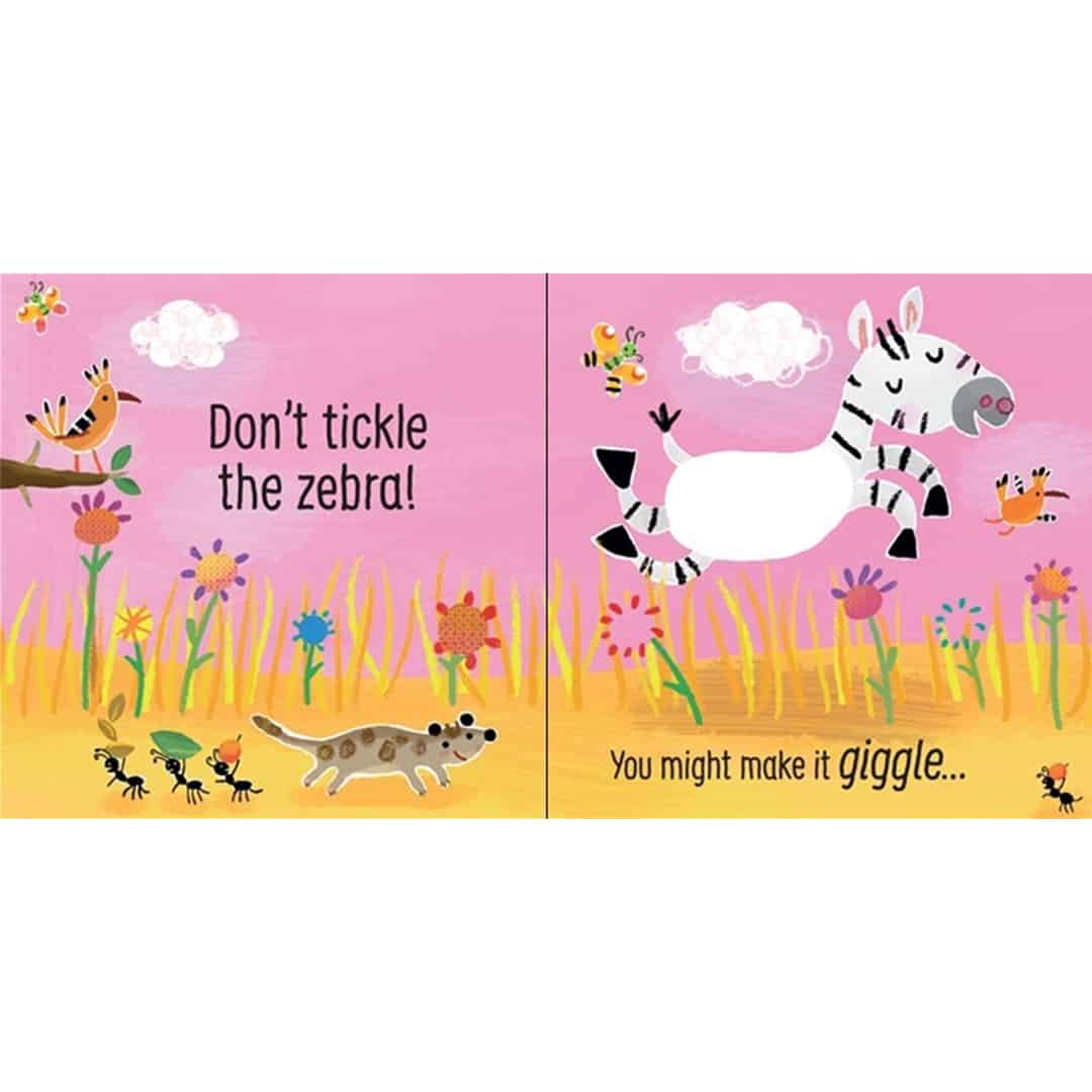 Don't tickle the lion!  – Carte senzoriala cu sunetele leului