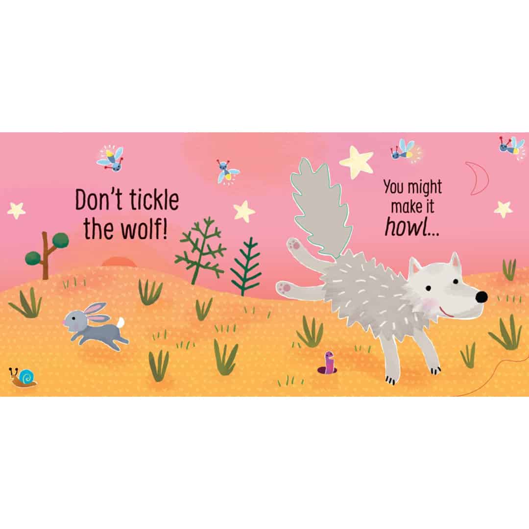 Don’t tickle the bear!  – Carte senzoriala cu sunetele ursului