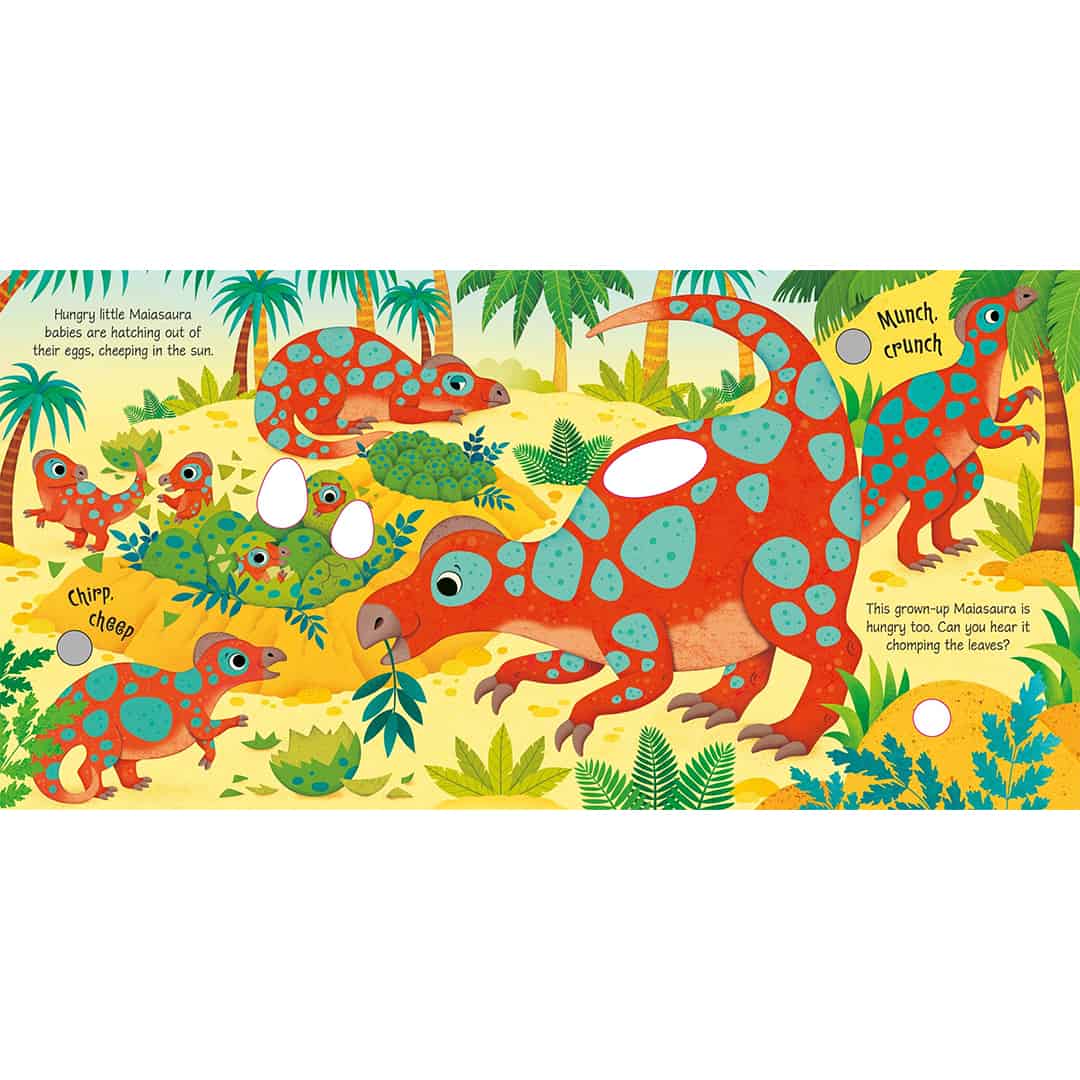 Dinosaur Sounds – Carte cu sunetele dinozaurilor