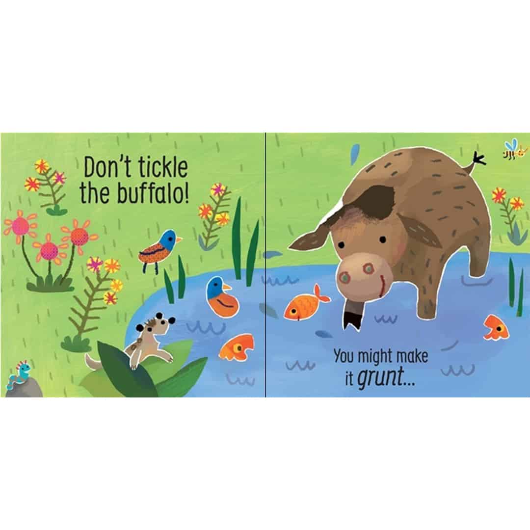 Don't tickle the lion!  – Carte senzoriala cu sunetele leului