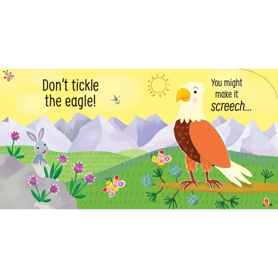 Don’t tickle the bear!  – Carte senzoriala cu sunetele ursului