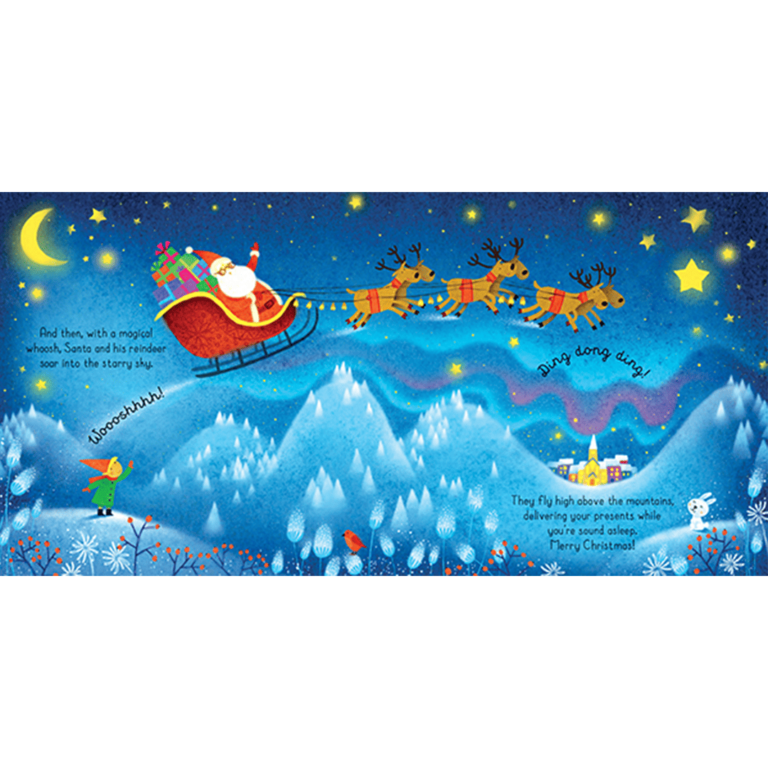 Carte cu sunete de Mos Craciun - Santa Sound Book