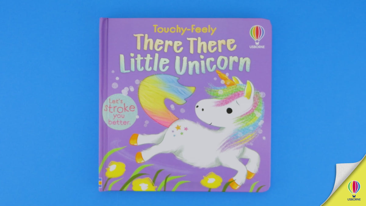 Încarcă video: Carte ilustrată, There there little unicorn, Usborne + 6 luni