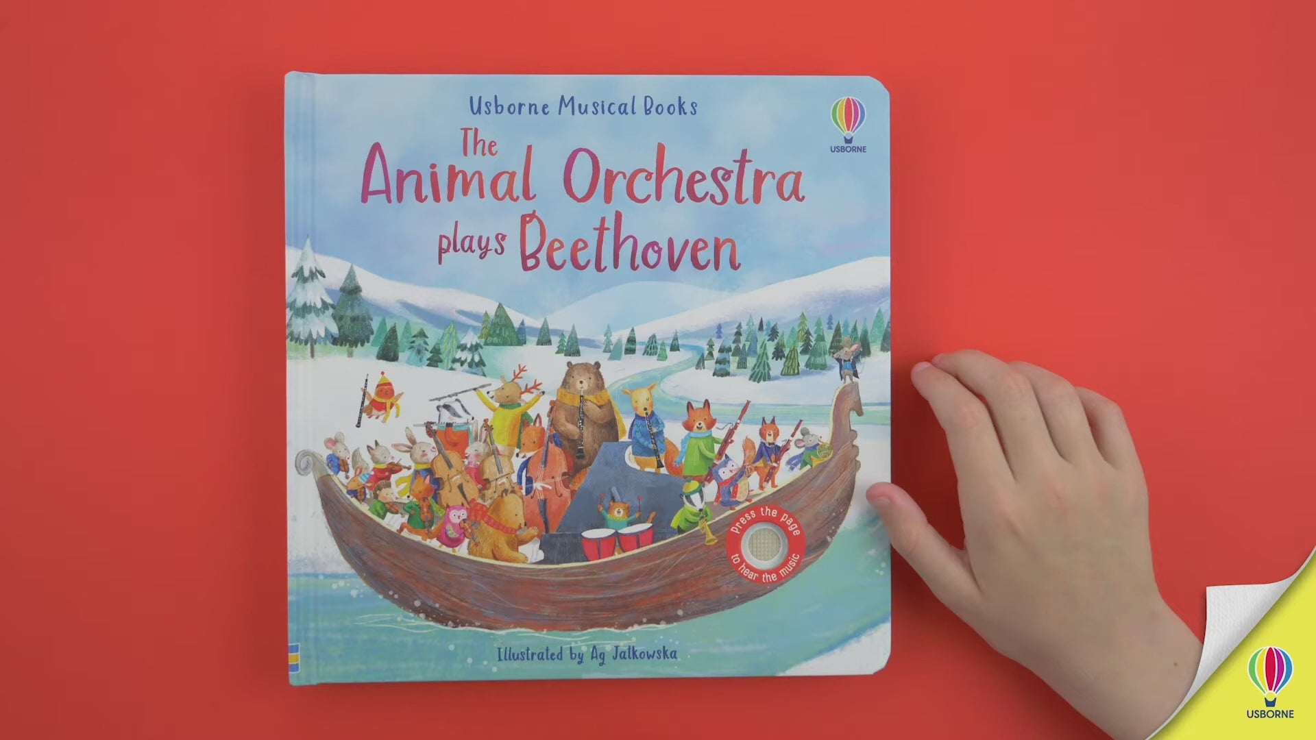 Încarcă video: The Animal Orchestra Plays Beethoven  – Carte cu sunete de Beethoven