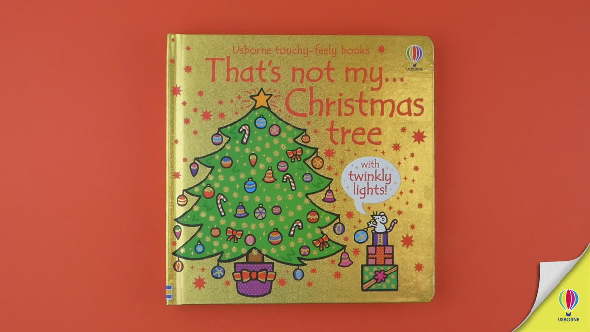 Încarcă video: Carte senzoriala That's not my...Christmas tree, Usborne, + 6 luni