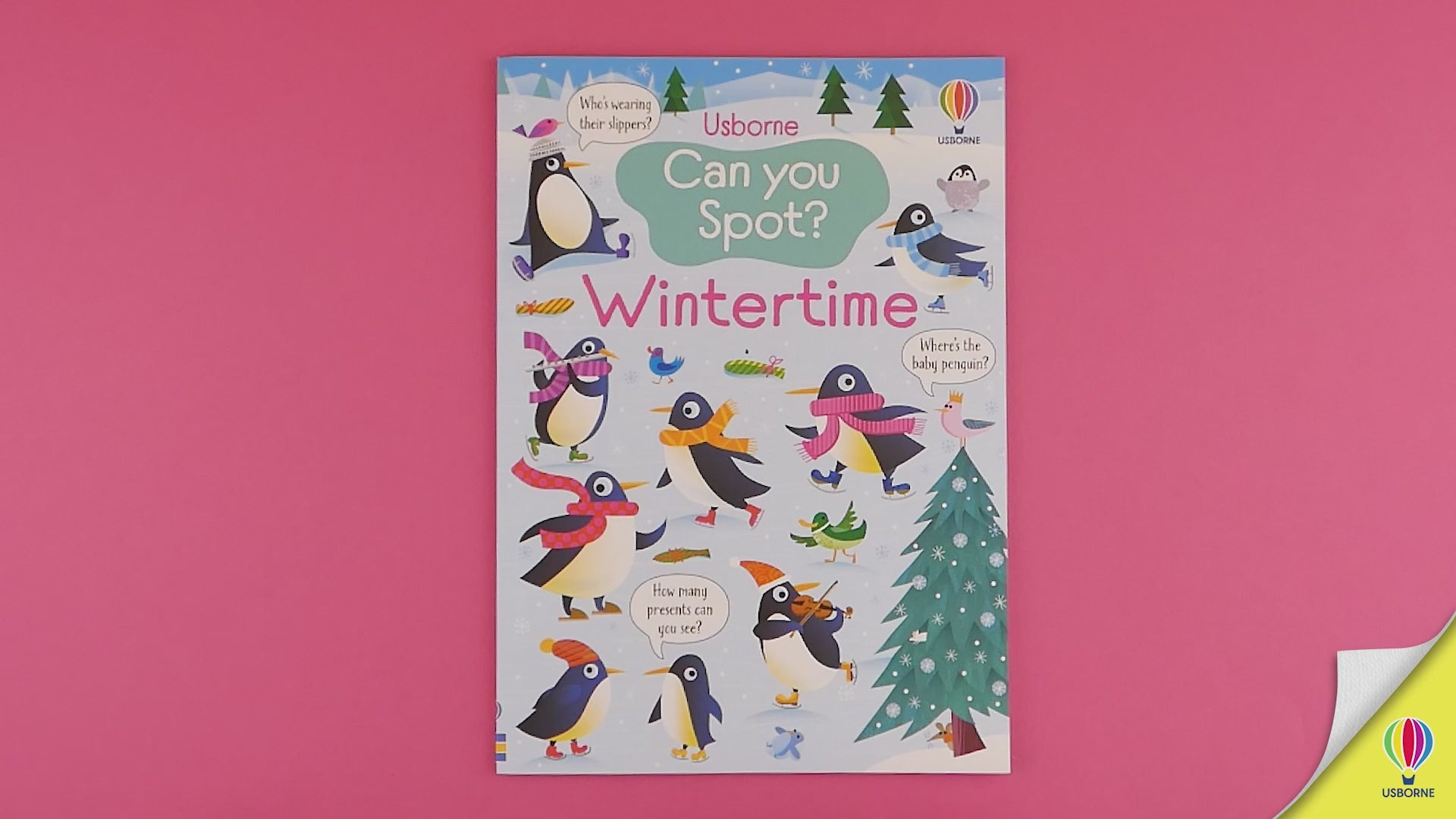 Încarcă video: Look and Find Puzzles Wintertime, Usborne, + 3 ani