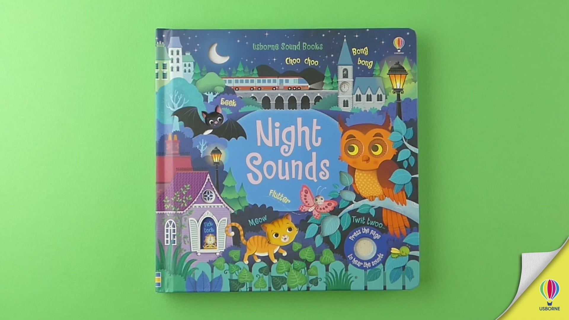 Încarcă video: Carte pentru copii - Night Sounds – Carte cu sunetele noptii