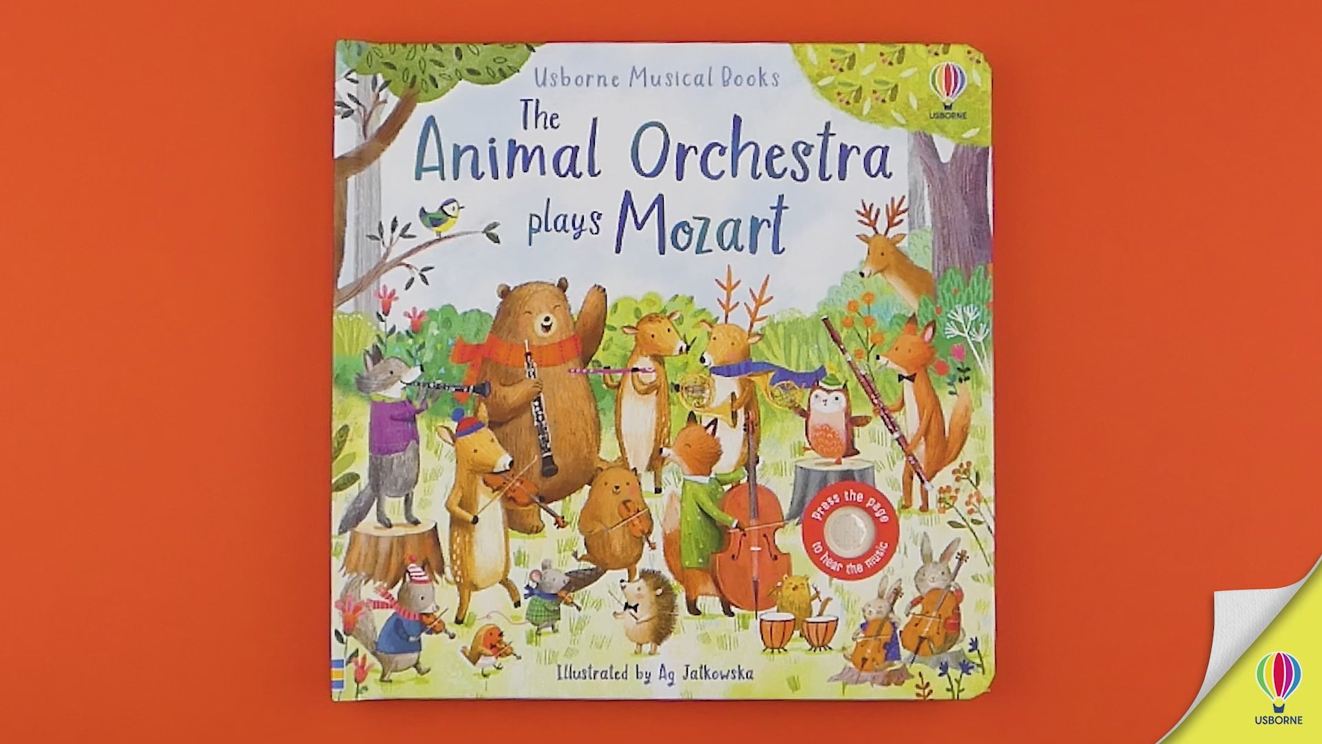 Încarcă video: The Animal Orchestra Plays Mozart –  Carte muzicala - Muzica lui Mozart