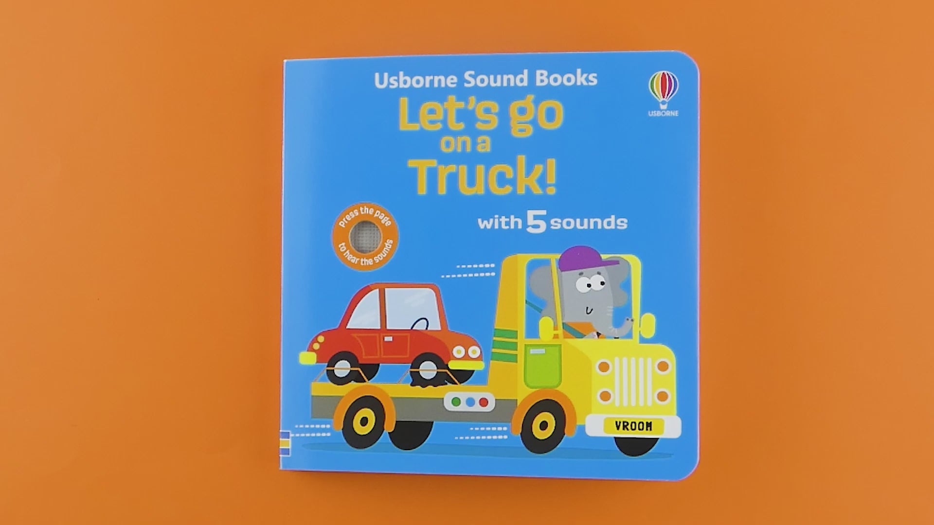 Încarcă video: Carte cu sunete - Let's Go on a Truck, Usborne + 1 an