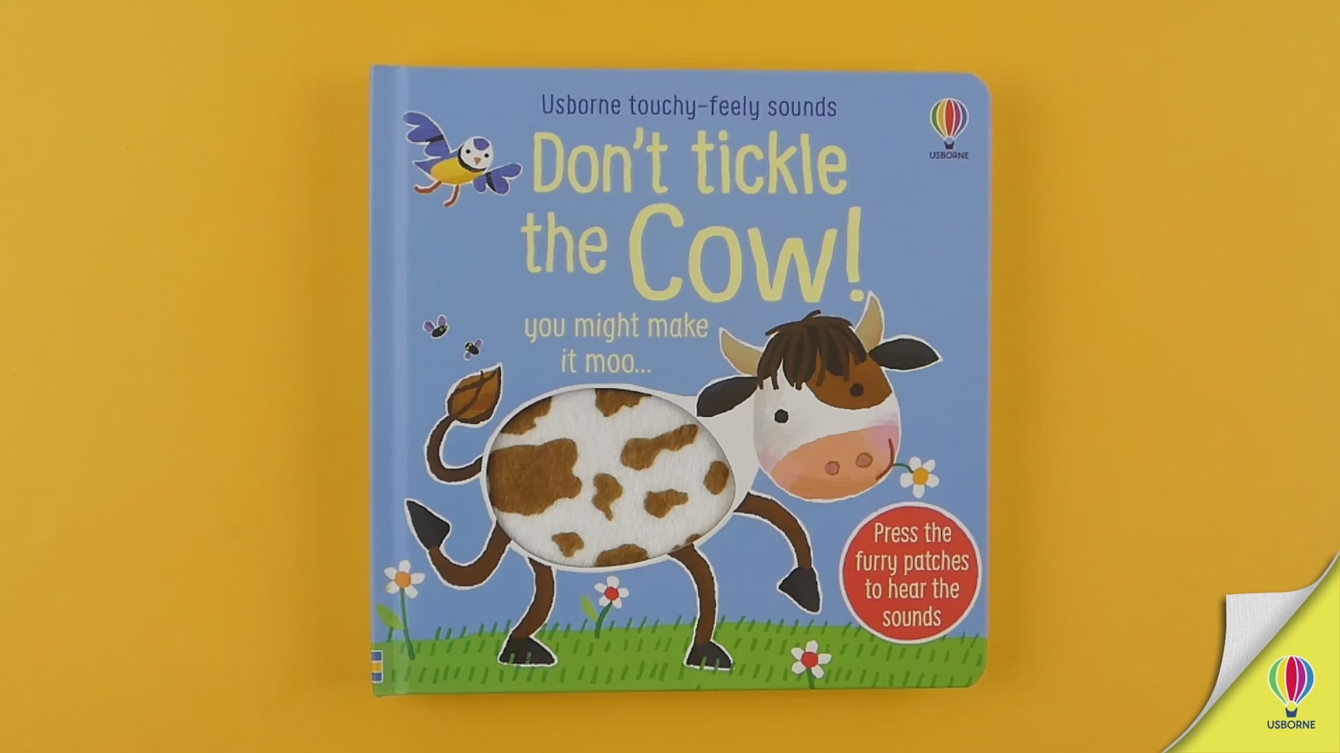 Încarcă video: Carte pentru copii, Usborne, Don't Tickle the Cow!, 6+ luni