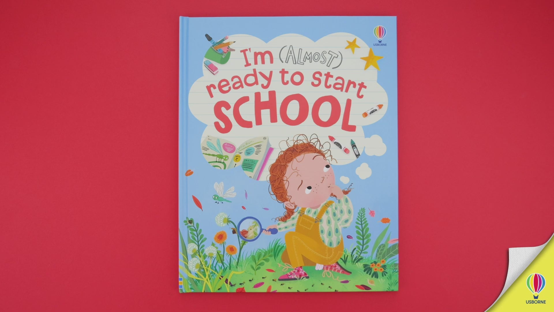 Încarcă video: Carte ilustrată, I'm (almost) ready to start school, Usborne + 2 ani