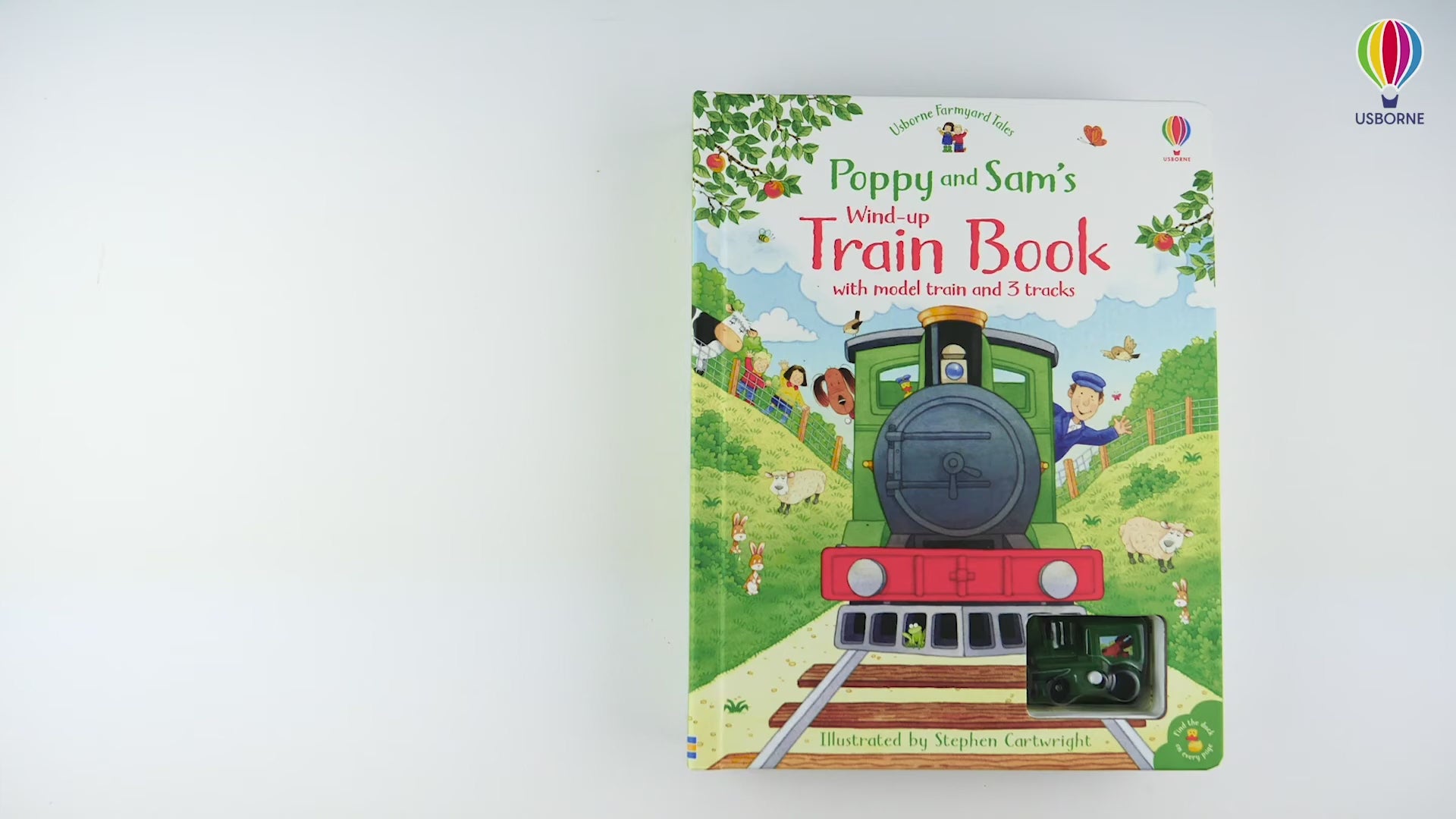 Încarcă video: Carte pentru copii - Poppy and Sam's Wind-up Train Book