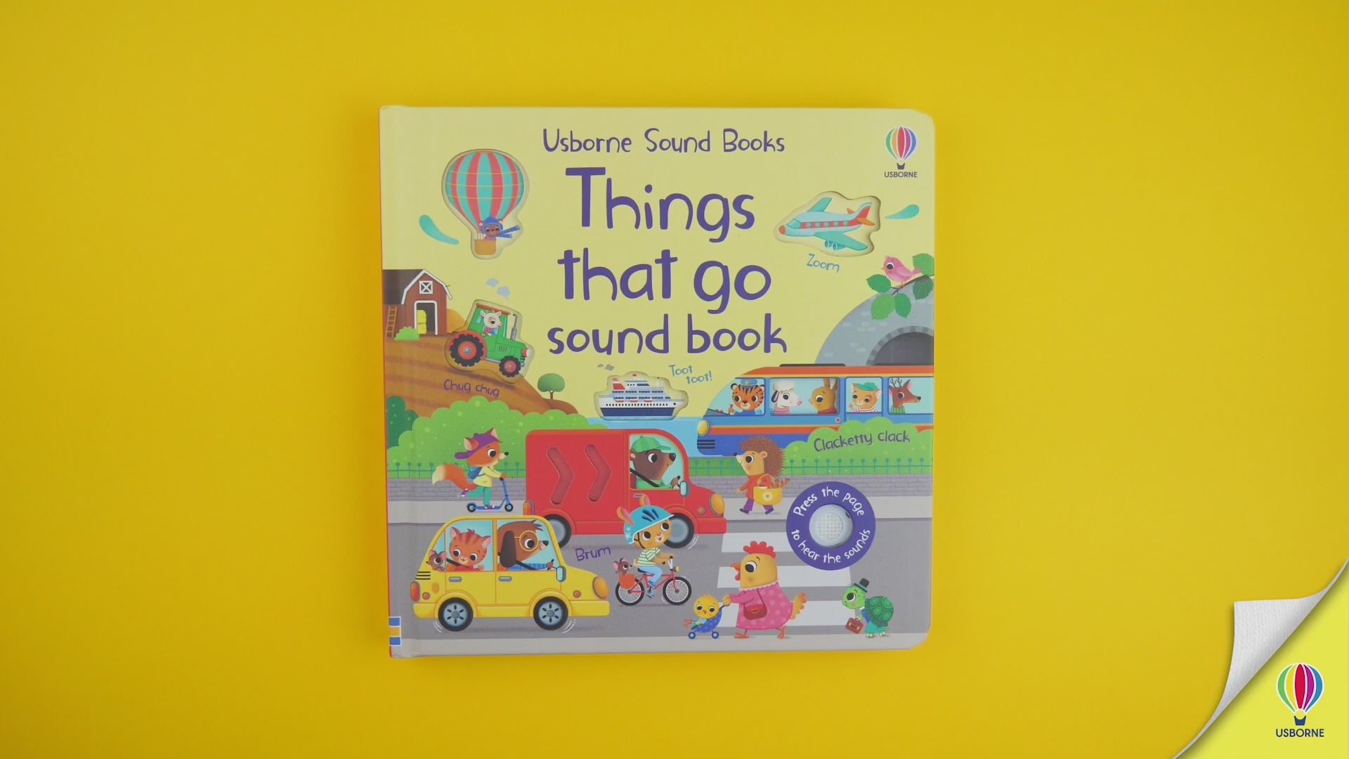 Încarcă video: Carte pentru copii - Things That Go Sound Book