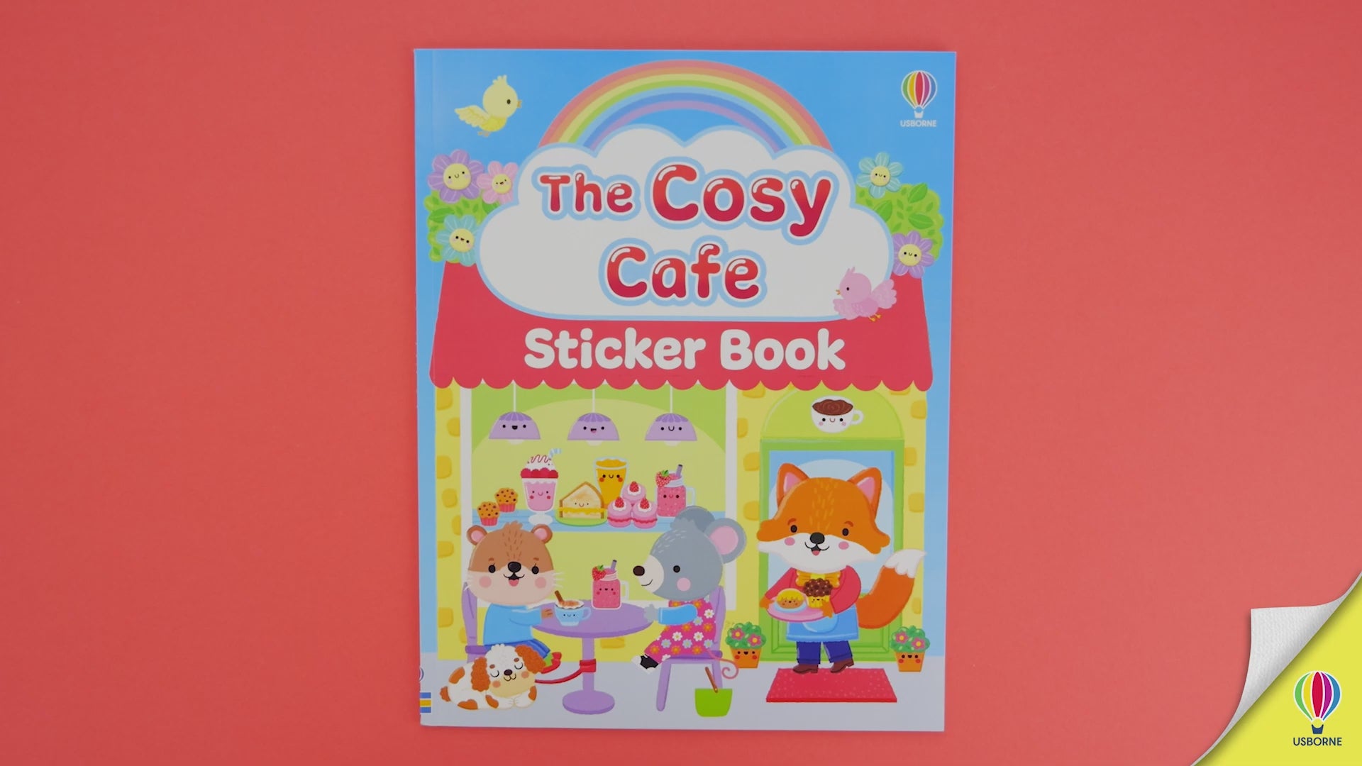 Încarcă video: The Cosy Cafe Sticker Book - Carte cu stickere - Carte pentru copii