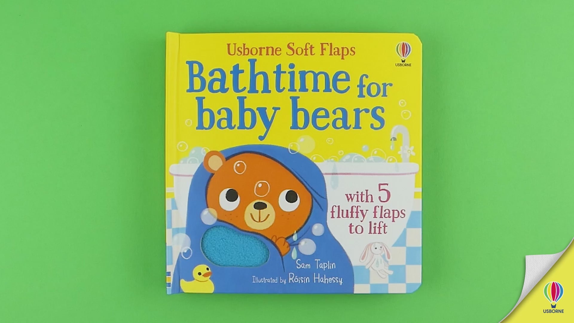 Încarcă video: Carte pentru copii, Usborne, Bathtime for Baby Bears, 0.5+ ani
