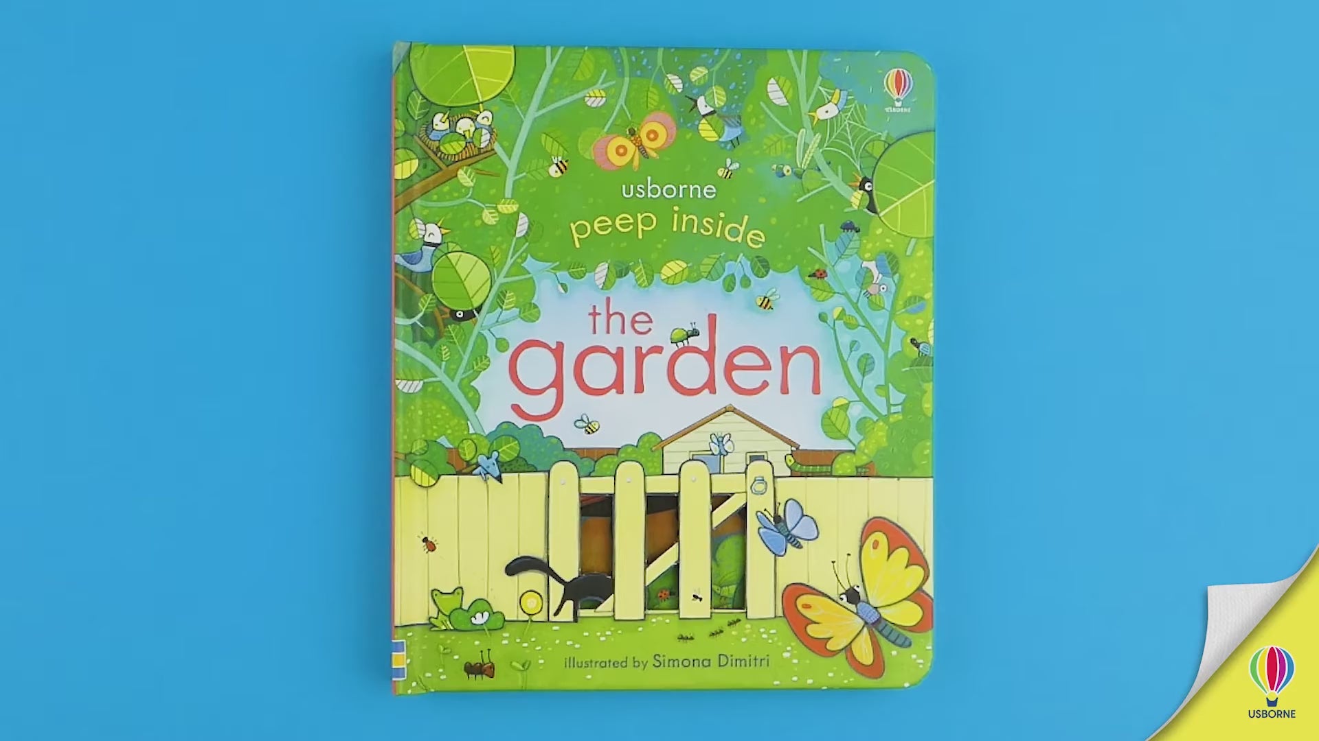 Încarcă video: Carte peep inside – Peep inside the garden