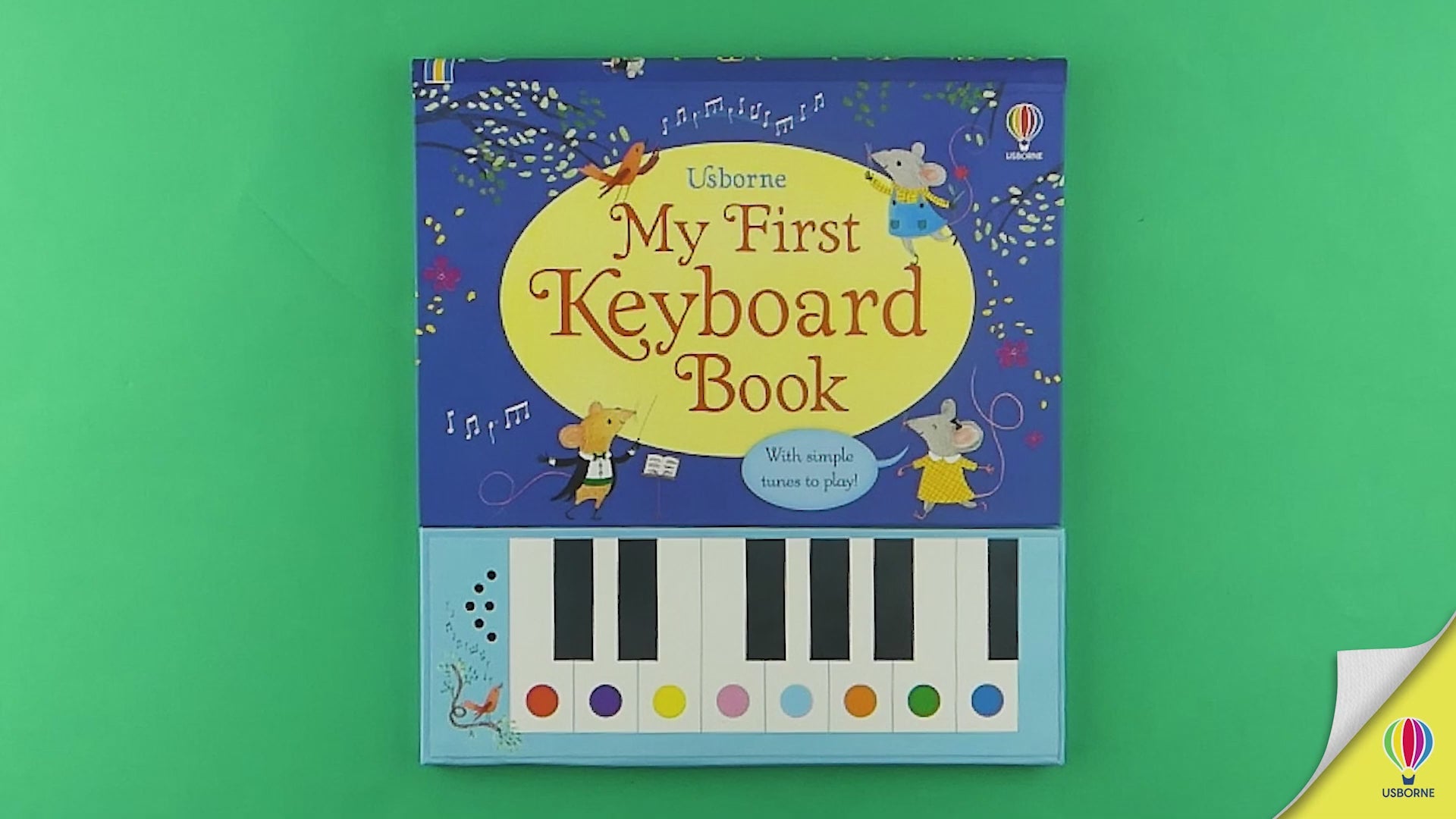 Încarcă video: My first keyboard book – Carte cu sunete de pian