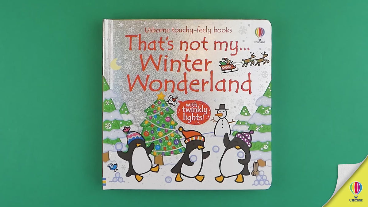 Încarcă video: Carte senzoriala  That's not my... Winter Wonderland, Usborne, + 0 luni