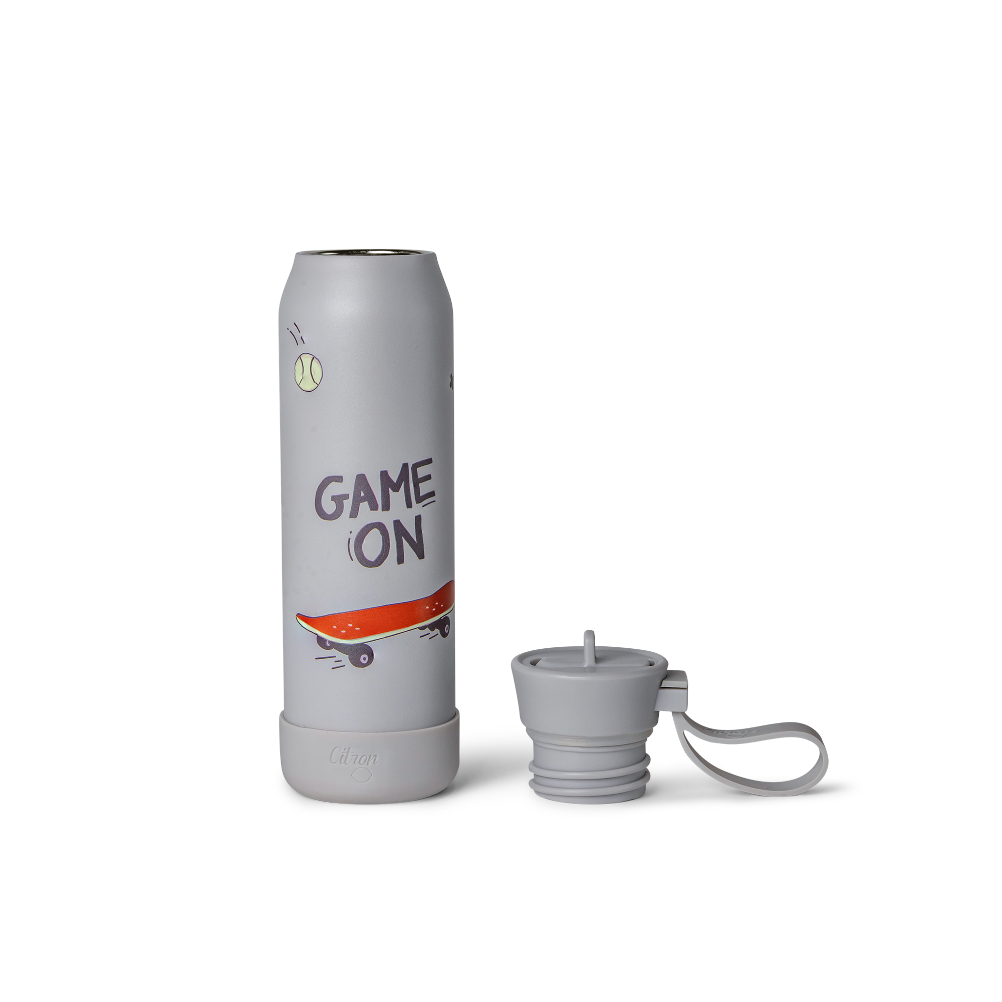Sticlă de Apă Termoizolantă din Inox Citron, 350ml - Model Cool Kids