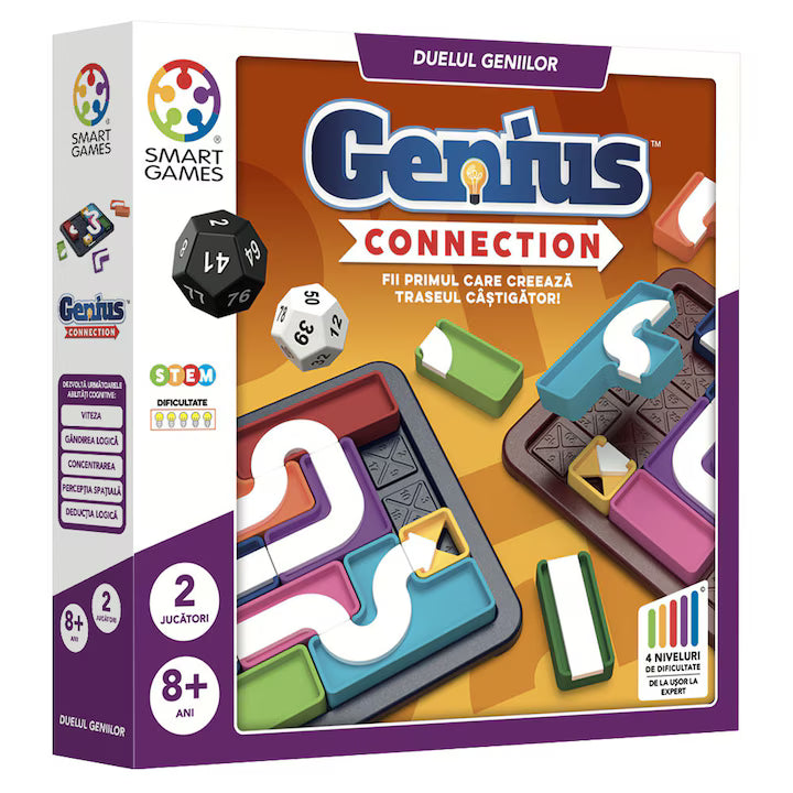 Joc de logica - Genius Connection, Smart Games, 8 + ani