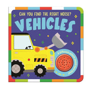 Carte pentru copii, NPP, Can you Find the Right Noise? Vehicles, 0+ ani