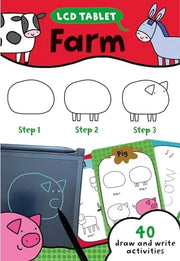 TABLET & FLASHCARD SET - FARM ANIMALS