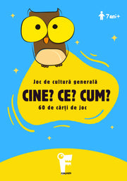Saculetul cu jocuri - CINE? CE? CUM? Joc de cultura generala, 7 + ani, Funlandia