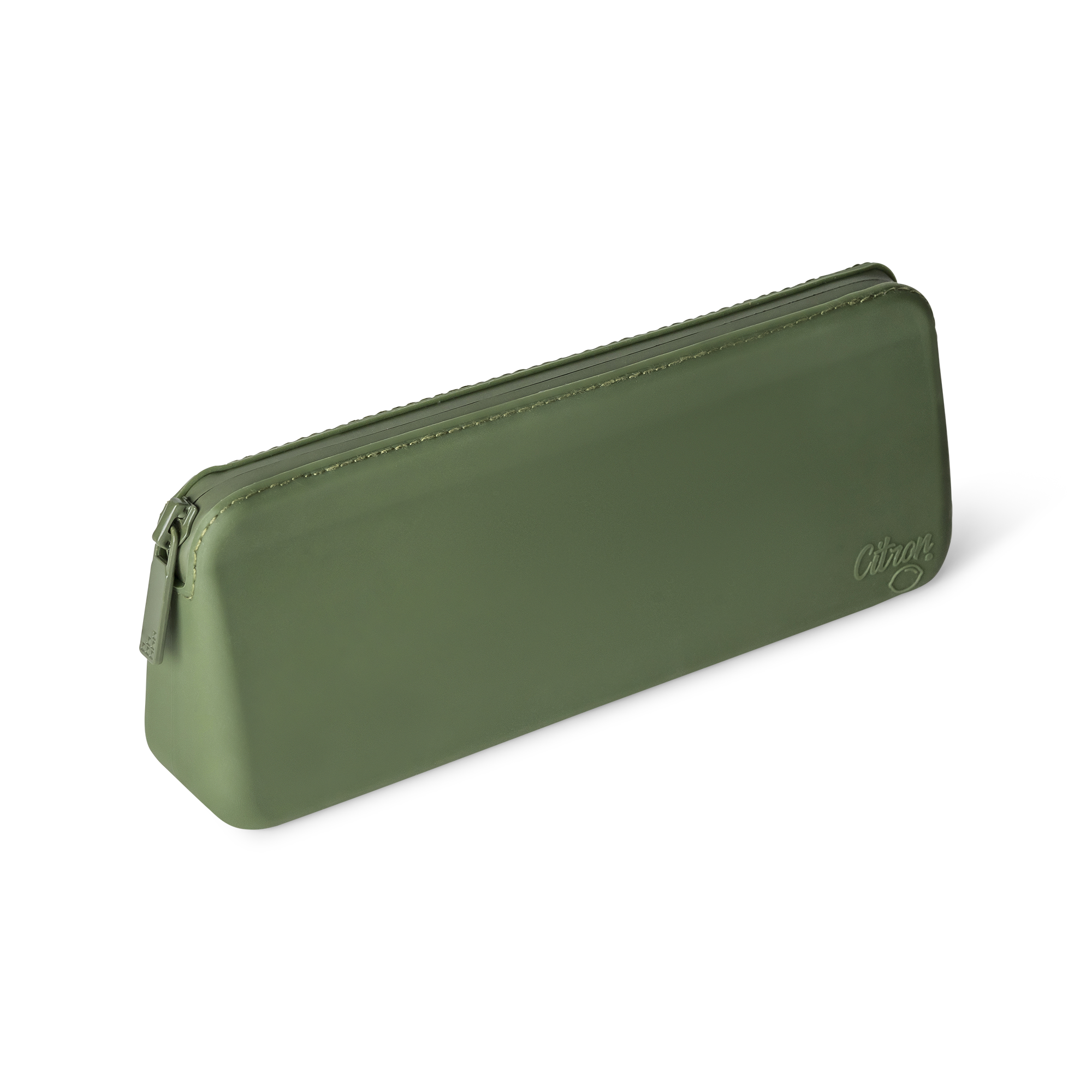 Set Tacâmuri din Inox cu Husă din Silicon cu Fermoar - Verde