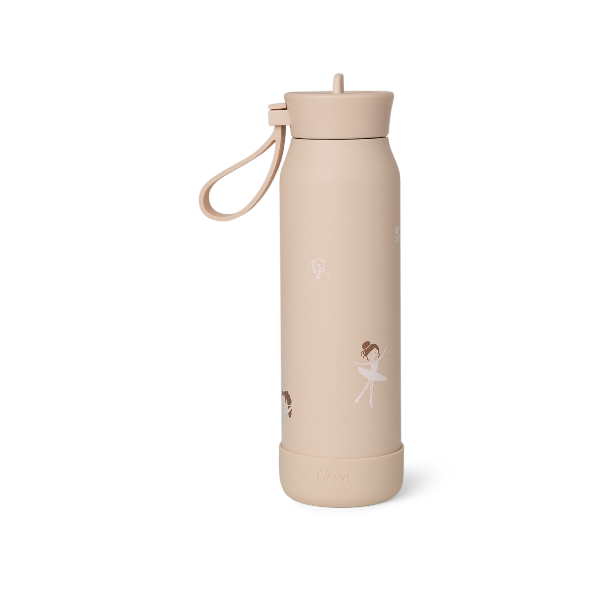 Sticlă de Apă Termoizolantă din Inox Citron, 350ml - Model Balerină