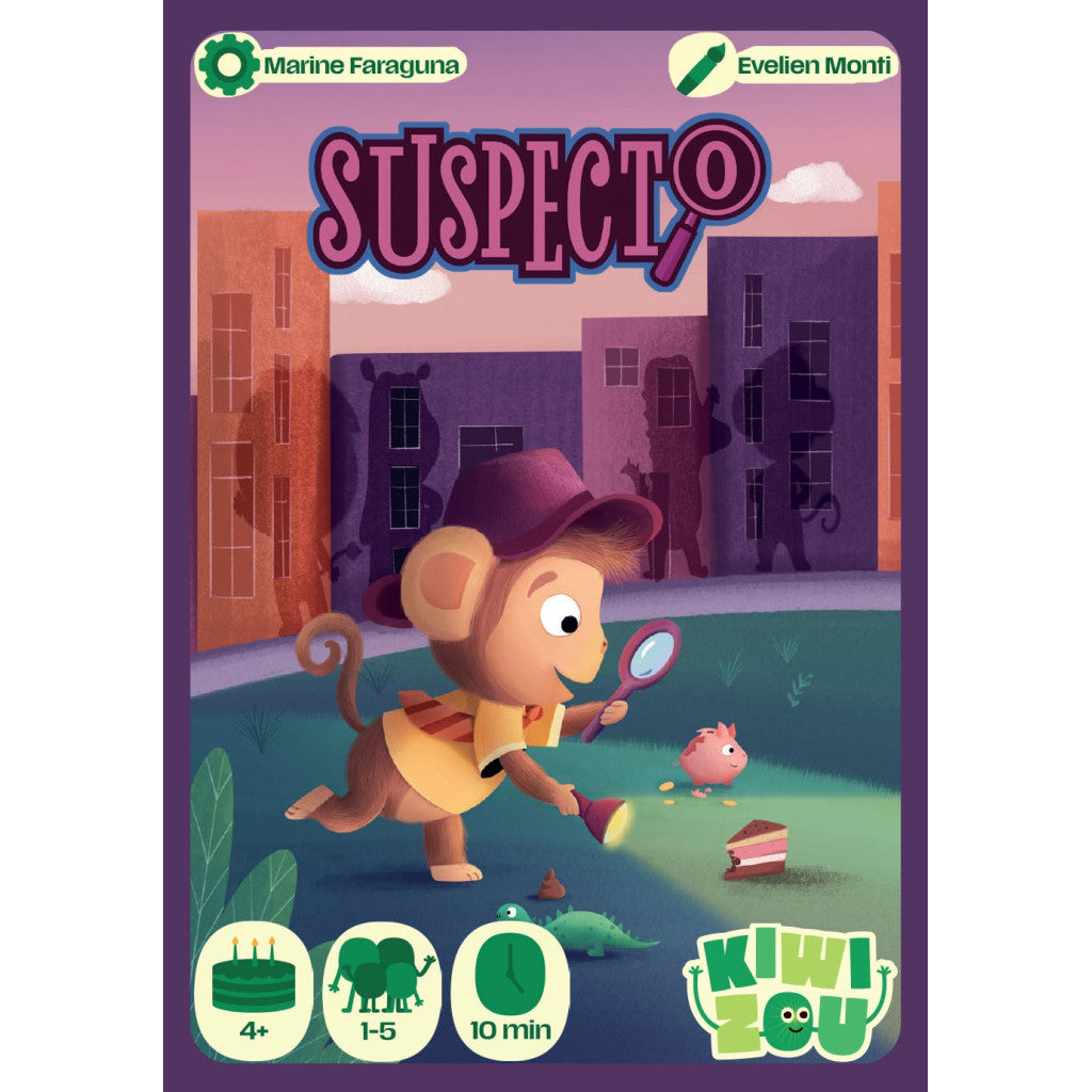 Joc de societate - Suspecto, Kiwizou, 4 + ani