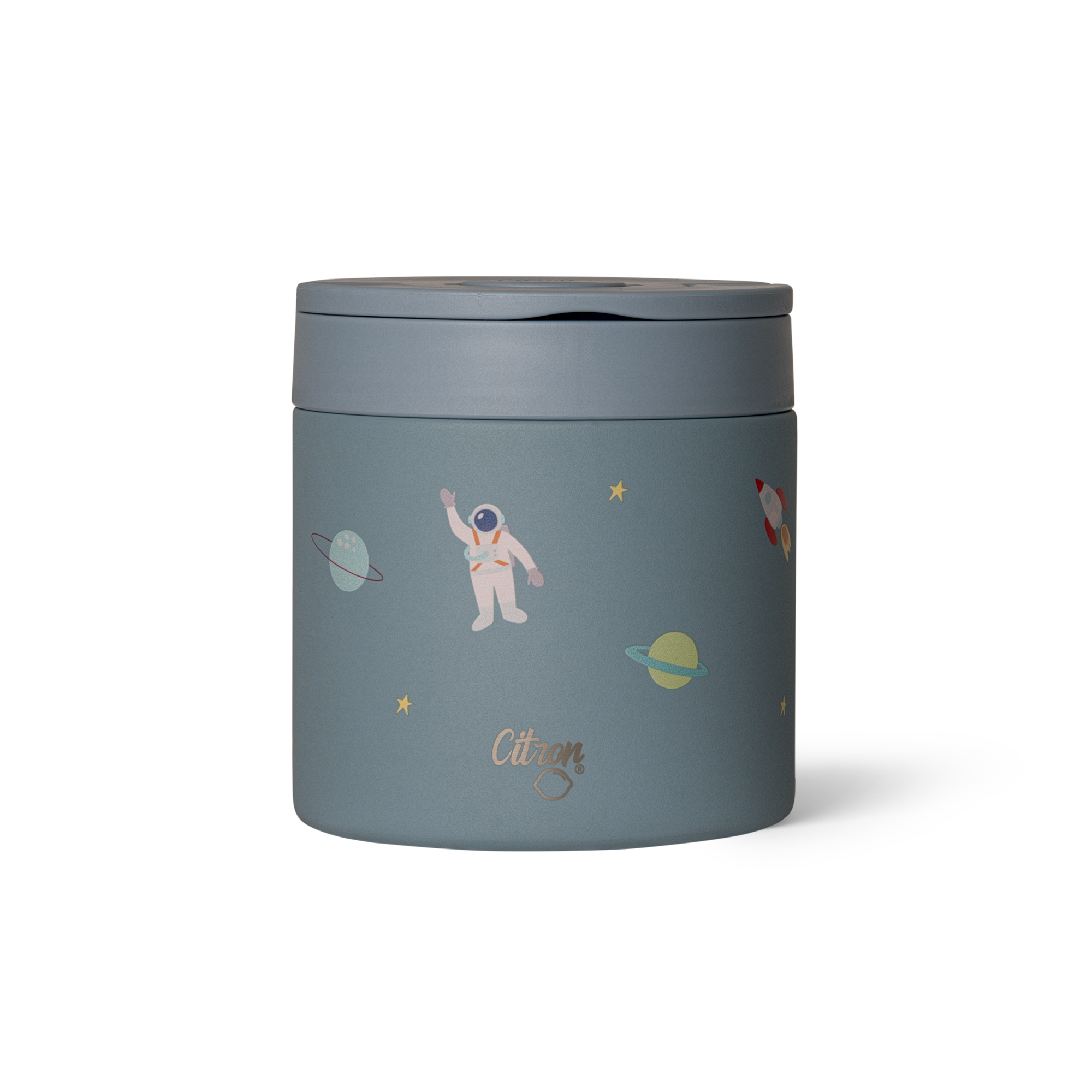 Termos pentru Alimente din Inox, 350 ml - Model Navă Spațială