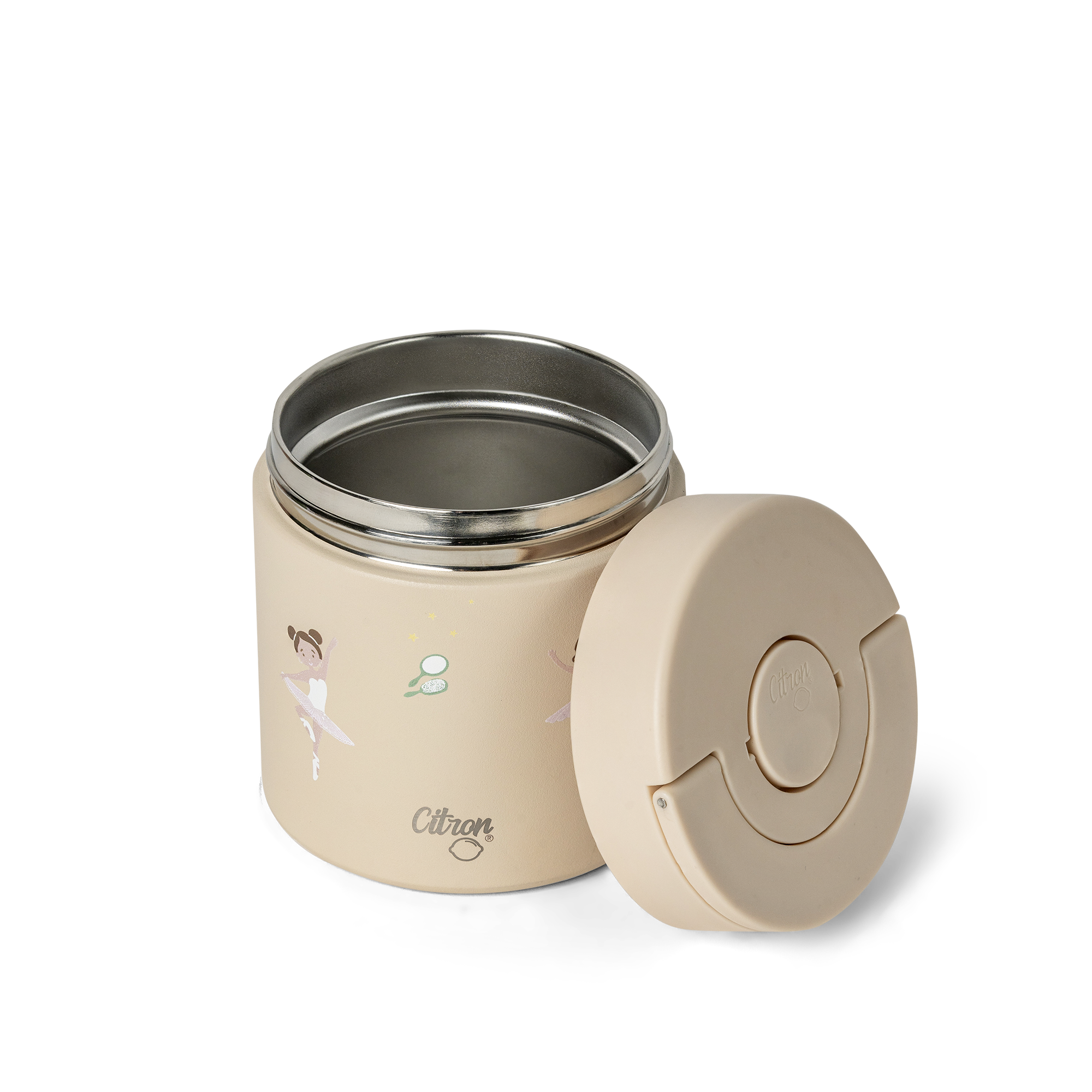 Termos pentru Mâncare din Inox, 350 ml - Model Balerină
