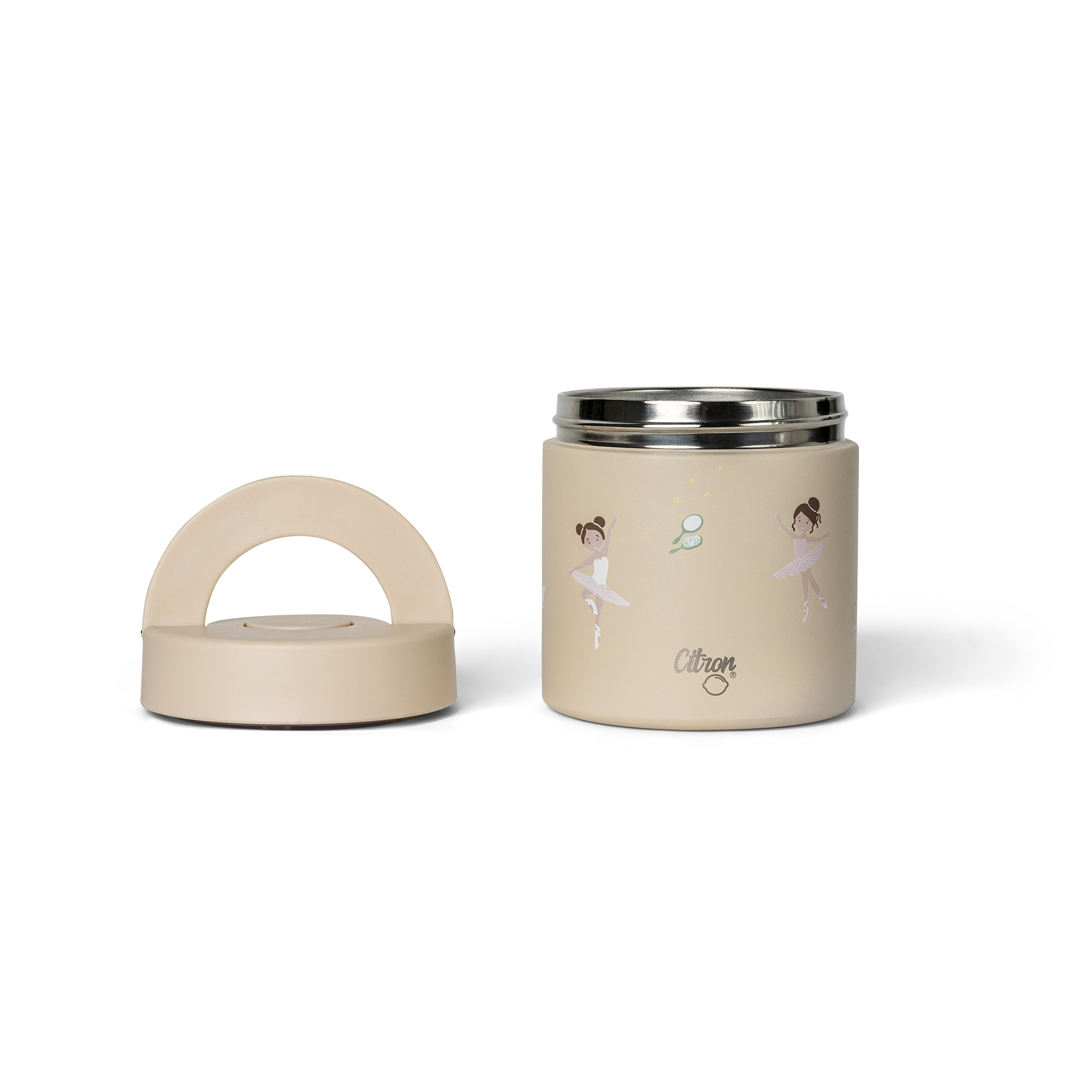 Termos pentru Mâncare din Inox, 350 ml - Model Balerină
