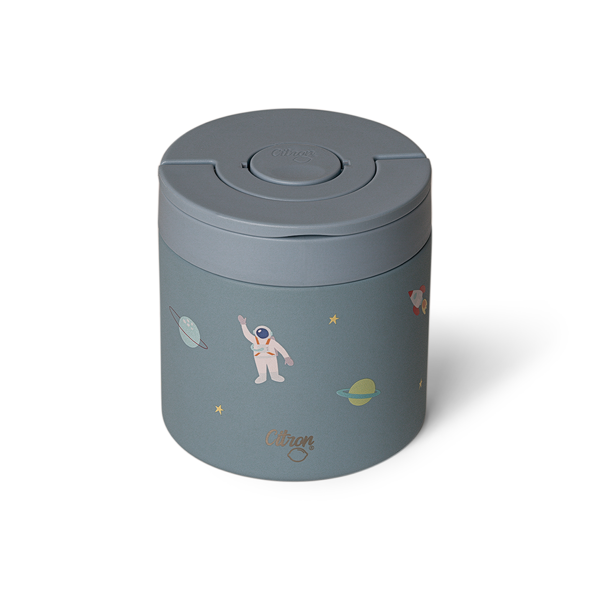 Termos pentru Alimente din Inox, 350 ml - Model Navă Spațială