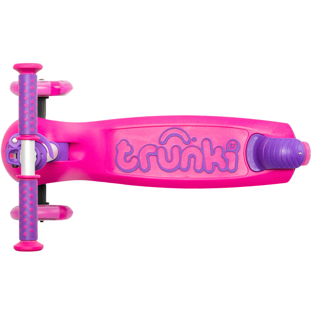 Trotineta pliabila Trunki, Roz, L / 4+ ani