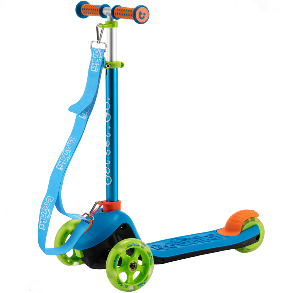 Trotineta pliabila Trunki, Albastru, S / 3+ ani