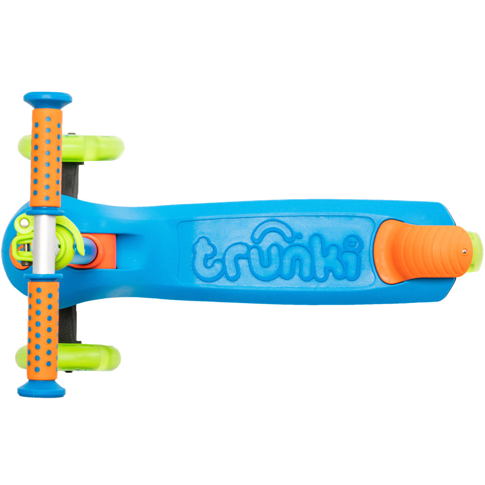 Trotineta pliabila Trunki, Albastru, S / 3+ ani