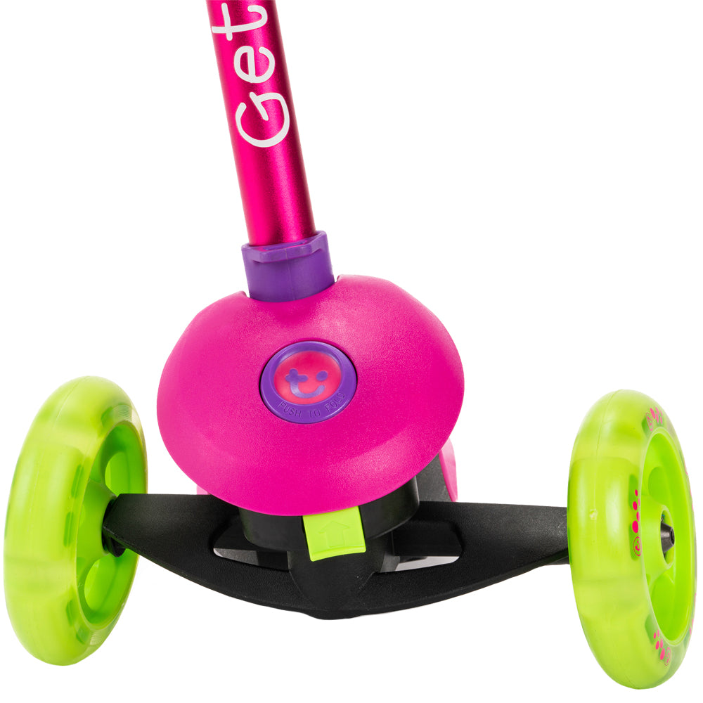 Trotineta pliabila Trunki, Roz, S / 3+ ani
