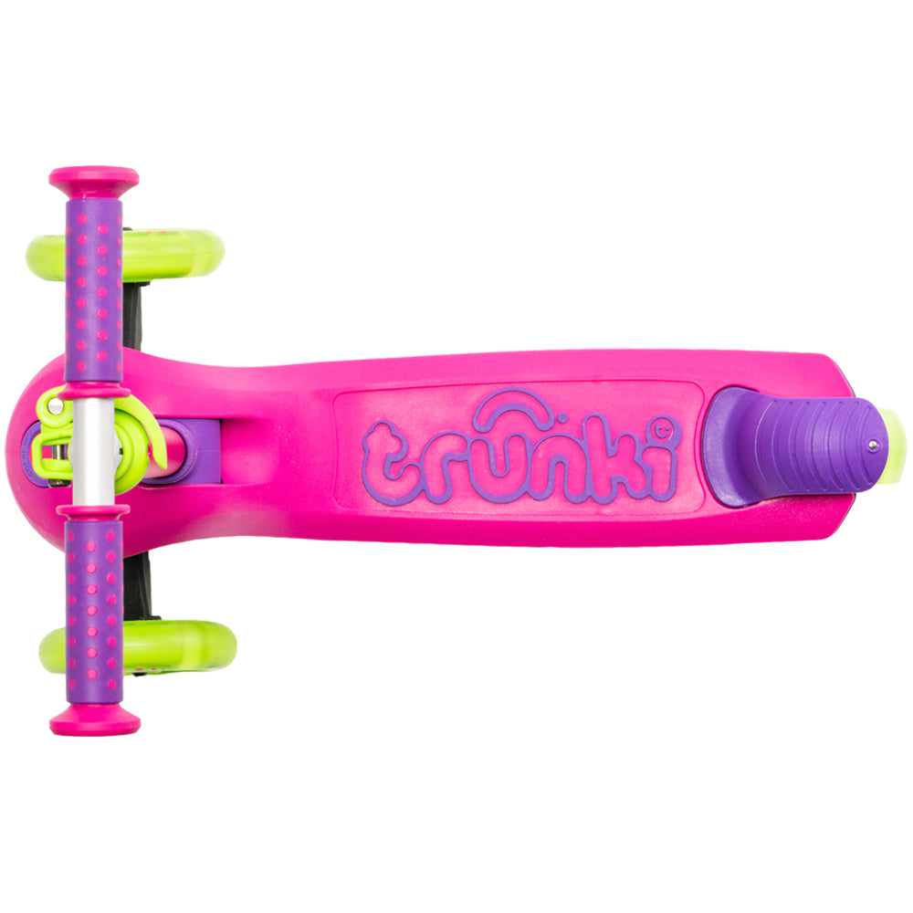 Trotineta pliabila Trunki, Roz, S / 3+ ani