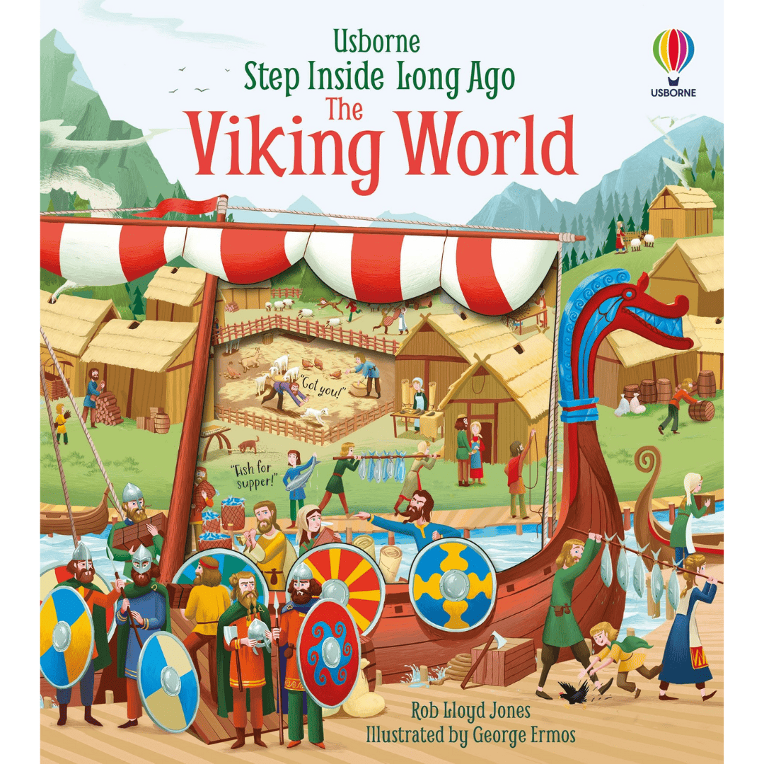 Carte pentru copii - Step Inside the Viking World