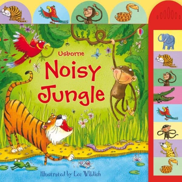 Carte cu sunete din jungla - Noisy Jungle 1