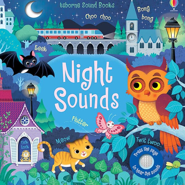 Carte pentru copii - Night Sounds â€“ Carte cu sunetele noptii 1